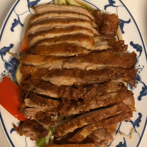 Knusprige Ente mit Ananas