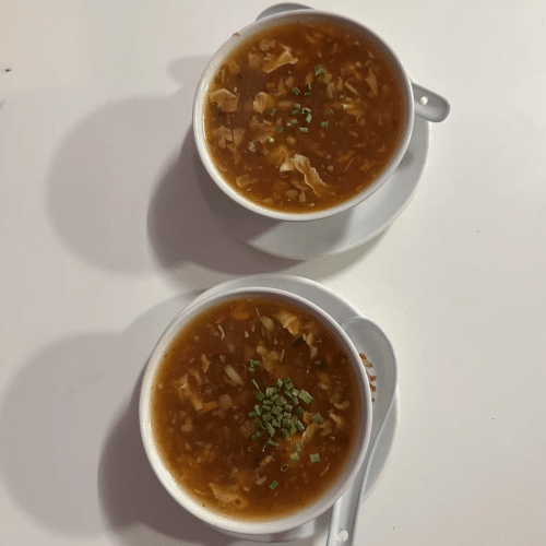 Peking Suppe (sauer-scharf)