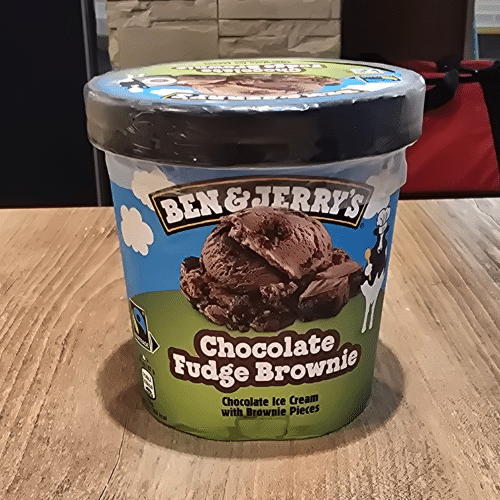 Ben & Jerry's 4 Chocolate Fudge Brownie  465ml