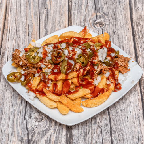 Pulled Pork Pommes frites