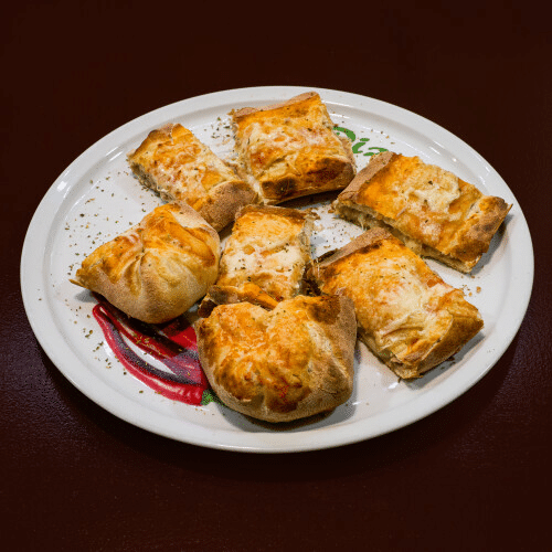 Gefüllte Pizzabrötchen