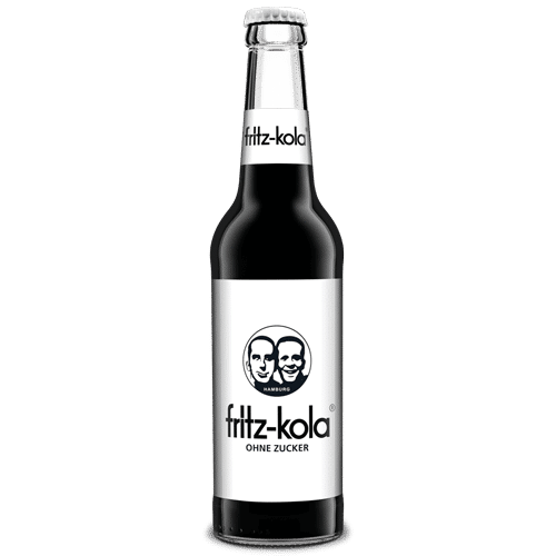 Fritz-Kola ohne Zucker 0,33l