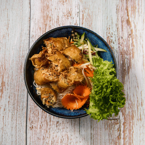 Bun Cha Gio Chay - Vegetarian Springroll Bowl (vegetarisch)
