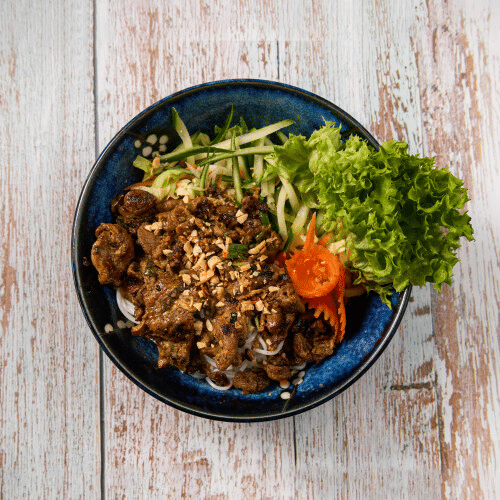 Bun Thit Nuong - Grilled Pork Belly Bowl