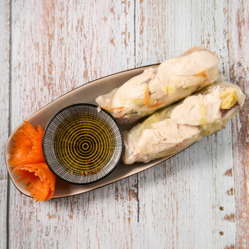 Fresh Summer Rolls mit Huhn