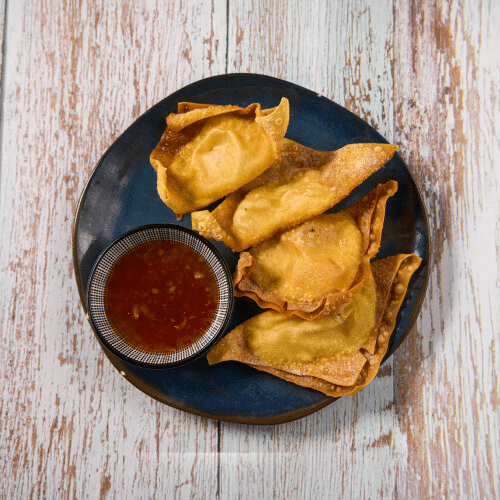 Golden Wantan mit Tofu