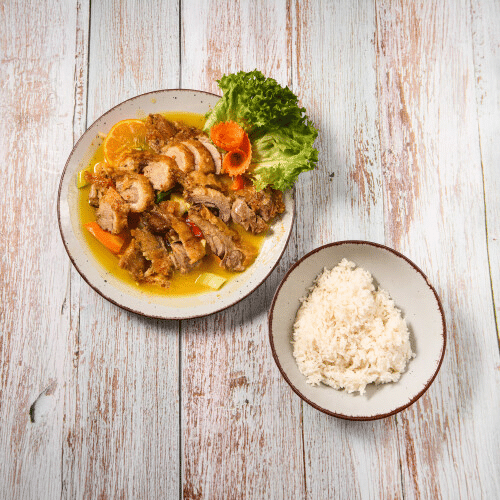 Aus dem Wok - Orange Duck