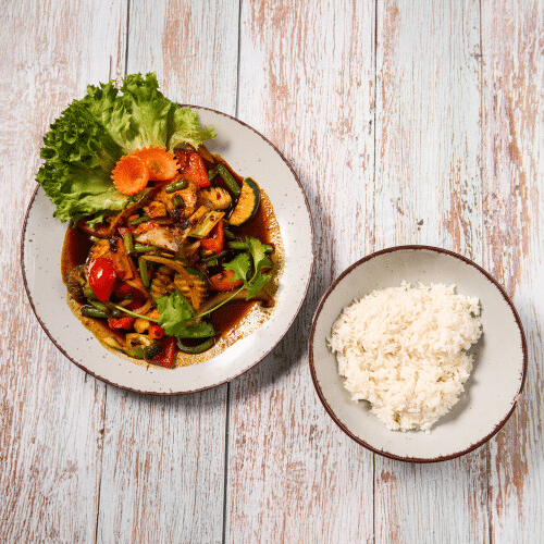 Aus dem Wok - Spicy Hoisin (scharf)