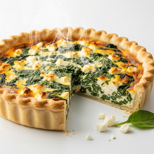 Feta Spinat Quiche