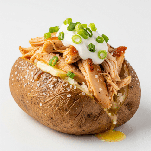 Ofenkartoffel mit Hähnchen