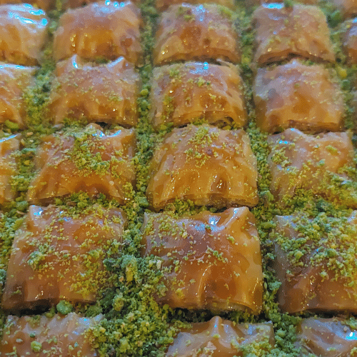 Pistazien Baklava Portion