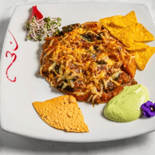 Auberginentraum (auf Wunsch vegan)