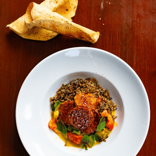 Gegrillter Tofu (vegan)