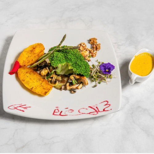 Grün und Gelb (vegan)
