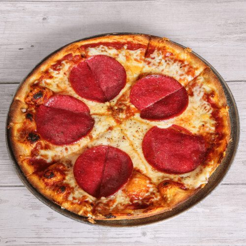 Pizza Rindersalami