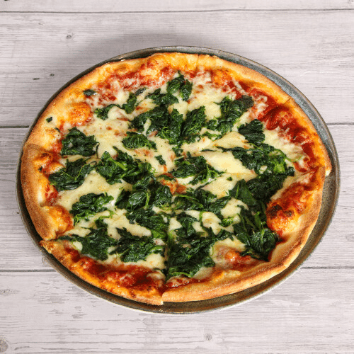 Pizza Spinat (vegan)