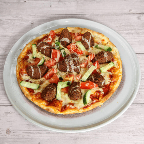 Pizza Sultan Falafel (vegetarisch)