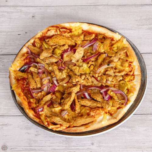 Pizza Schawarma (vegan)