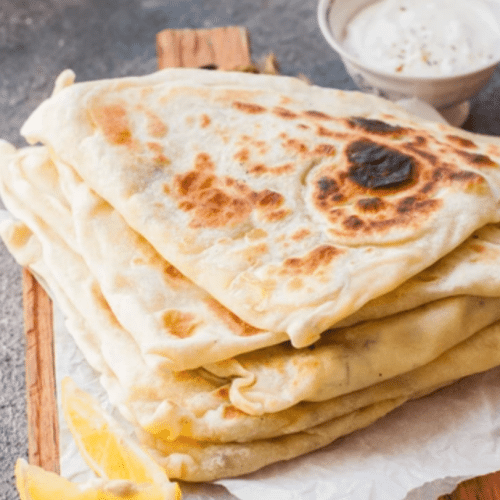Cheese & Garlic Naan