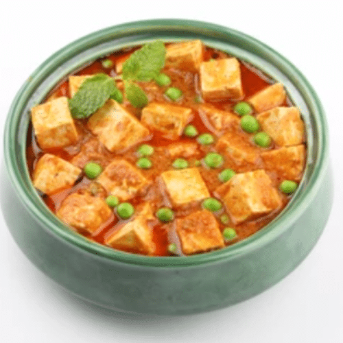 Mattar Paneer (vegan)