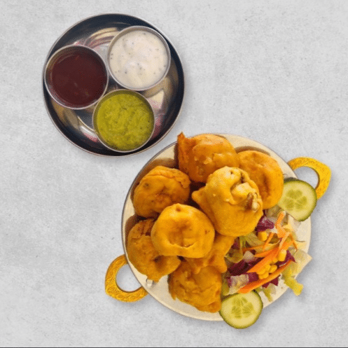 Champignon Pakora (vegan)