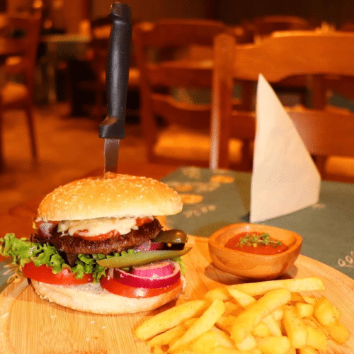 Menü 6 ( 2chili Cheese Burger)