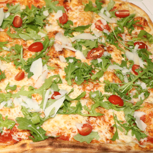 Party-Pizza (60cm x 40cm, für 3-4 Personen)