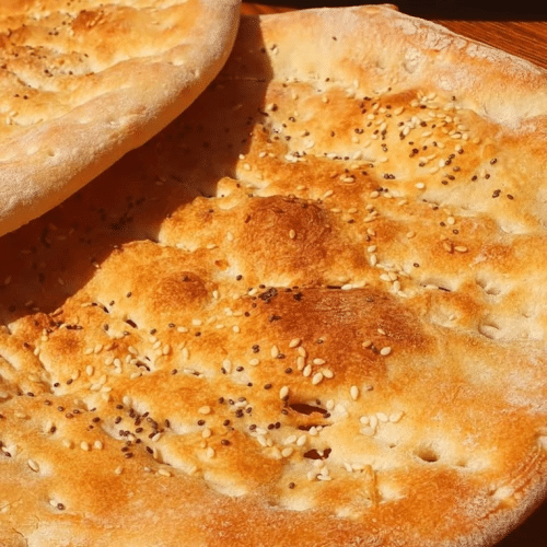 Pizzabrot mit Kreuzkümmel oder Chia Samen