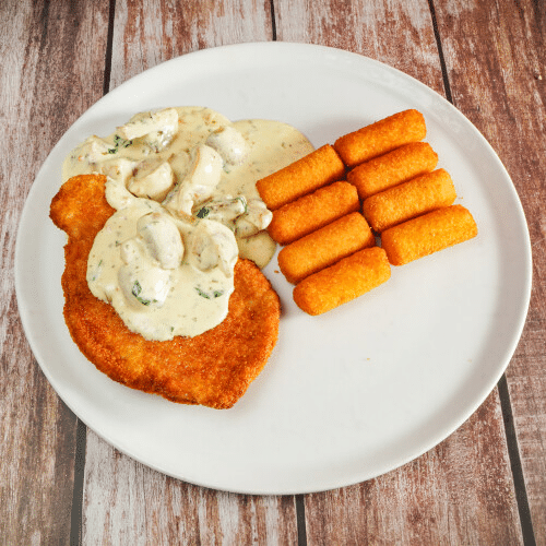 Champignonschnitzel