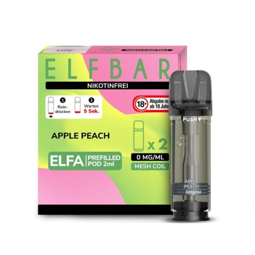 Elfbar 2xPod Apple Peach