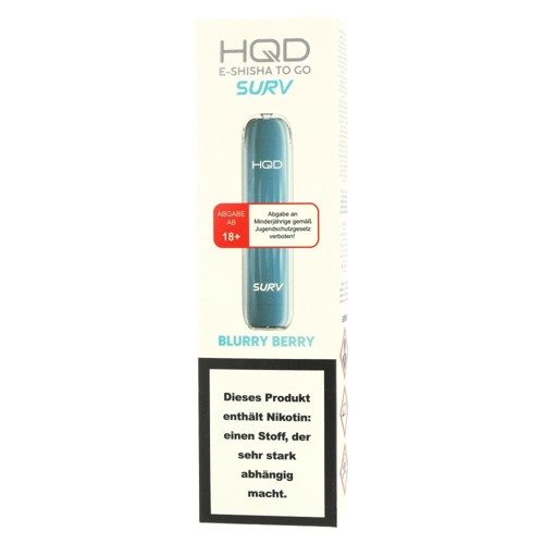 HQD Wave Surv 600 Blurry Berry 28g