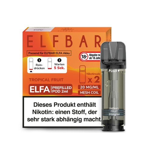 Elfbar Elfa POD (2stk) - Tropical Fruit