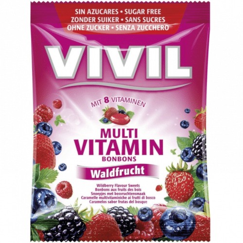 Vivil Multivitamin Bonbons 132g