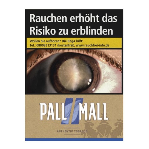 Pall Mall Authentic Blau ohne Zusätze (1x27)