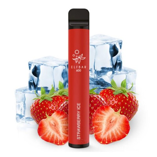 Elfbar 600 Strawberry Ice E-Zigarette 20g