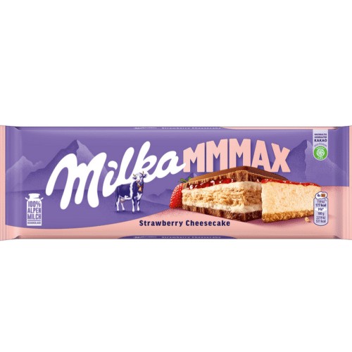 Milka Mmmax Strawberry Cheescake 300g