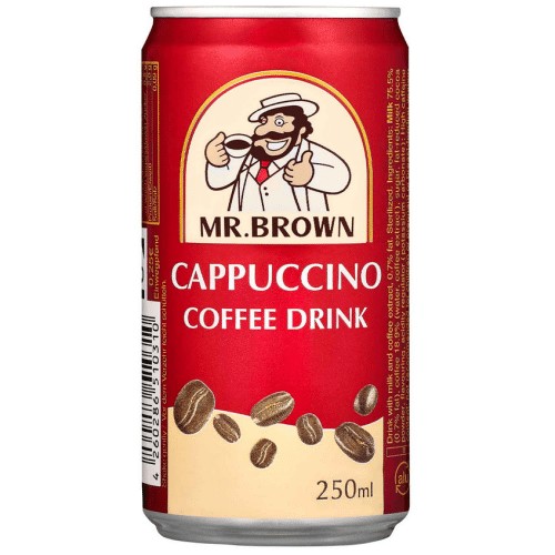 Mr. Brown Coffee Drink Cappuccino 0.25l