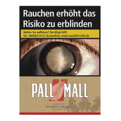 Pall Mall Authentic Red ohne Zusätze (1x32)