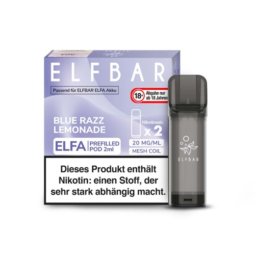Elfbar Elfa Pods Blue Razz Lemonade