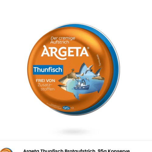 Argeta Thunfisch 95g