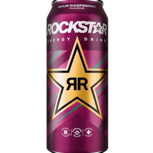 Rockstar Sour Raspberry 500ml