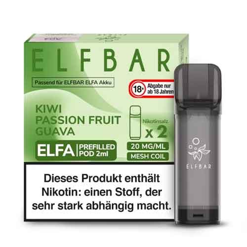Elfbar Elfa Pod Kiwi Passion Fruit Guava