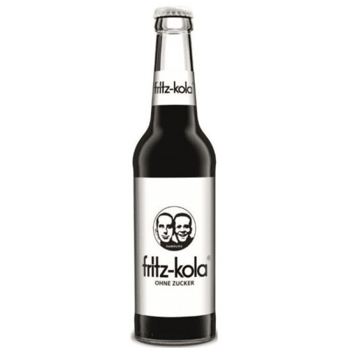 Fritz-Kola ohne Zucker 0,33l