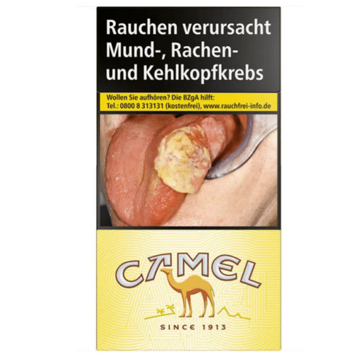 Camel Gelb Long 20er