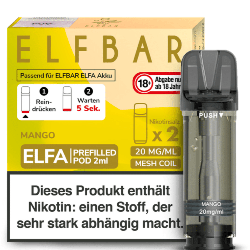 Elfbar Elfa Mango 20mg Nikotin 2er Pack