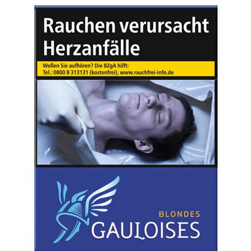 Gauloises Blondes Blau 20er