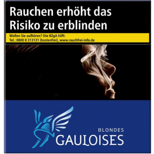 Gauloises Blondes Blau 38er