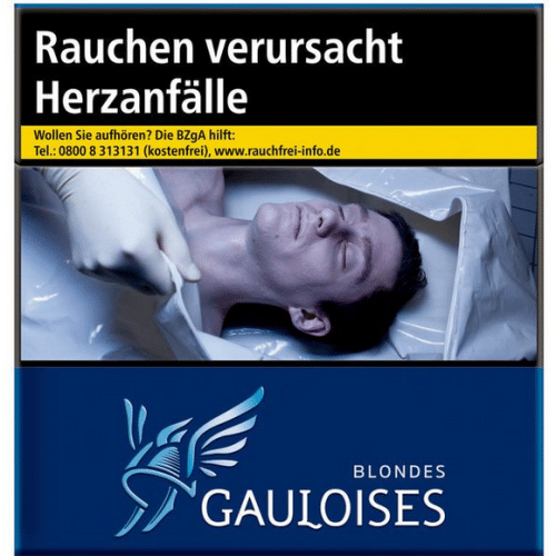 Gauloises Blondes Blau 60er