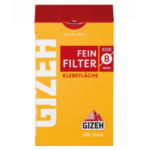 Gizeh Feinfilter 8mm, je 100 Filter