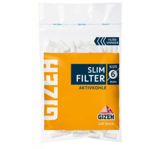 Gizeh Slim Filter Aktivkohle je 120 Filter